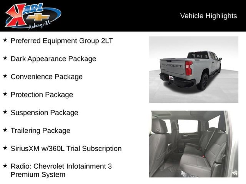 New 2026 Chevrolet Silverado 1500 LT Trail Boss Truck Crew Cab