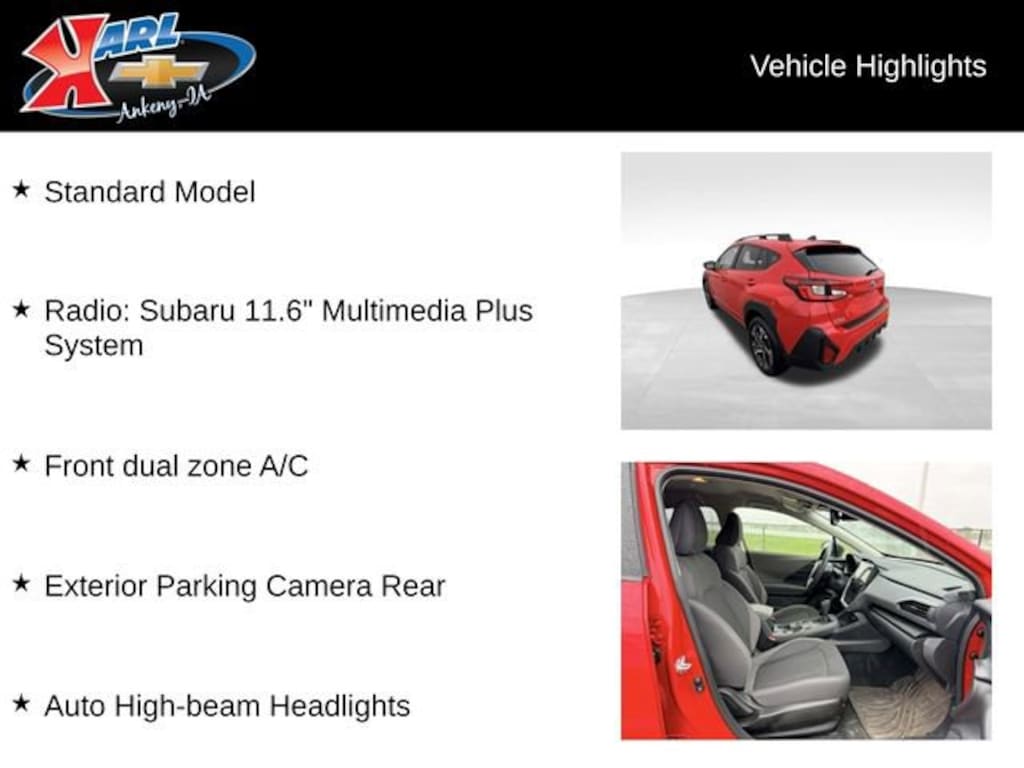 Used 2025 Subaru Crosstrek Premium SUV
