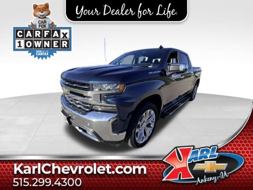 Used 2020 Chevrolet Silverado 1500 LTZ Truck Crew Cab