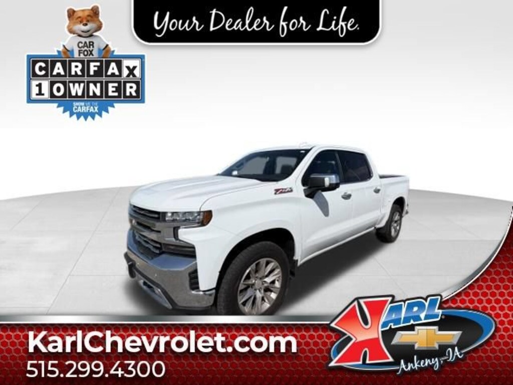 Used 2021 Chevrolet Silverado 1500 LTZ Truck Crew Cab