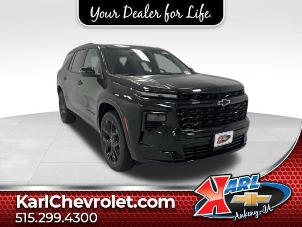 New 2026 Chevrolet Traverse RS SUV