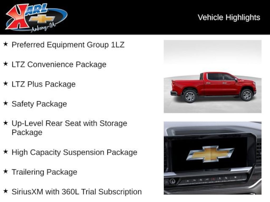 New 2026 Chevrolet Silverado 1500 LTZ Truck Crew Cab