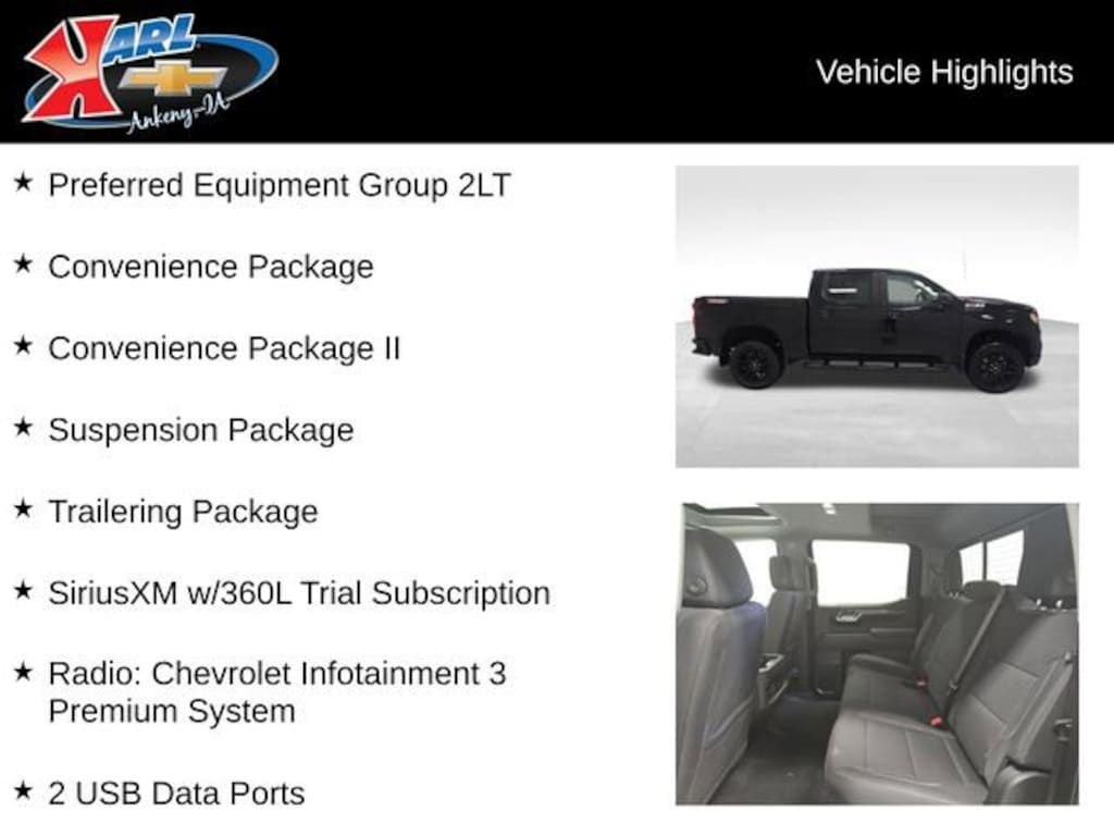 New 2026 Chevrolet Silverado 1500 LT Trail Boss Truck Crew Cab