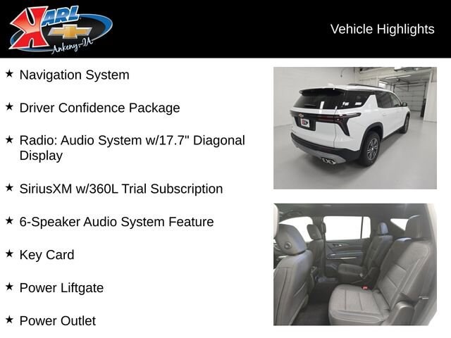2026 Chevrolet Traverse photo 2