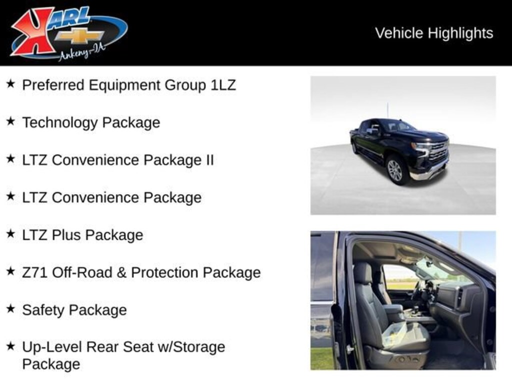 Used 2024 Chevrolet Silverado 1500 LTZ Truck Crew Cab