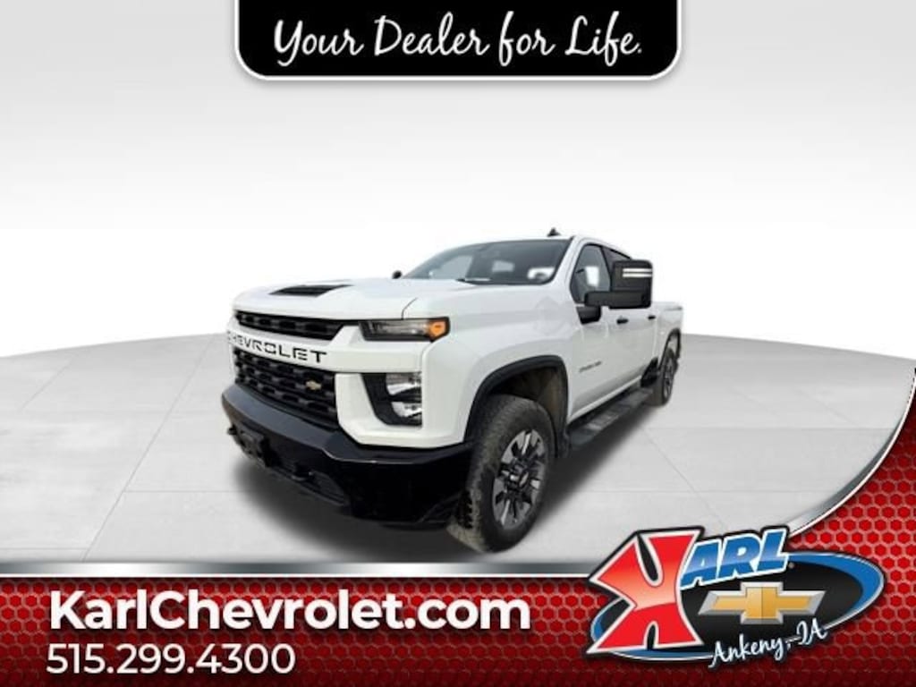 Used 2022 Chevrolet Silverado 2500 HD Custom Truck Crew Cab