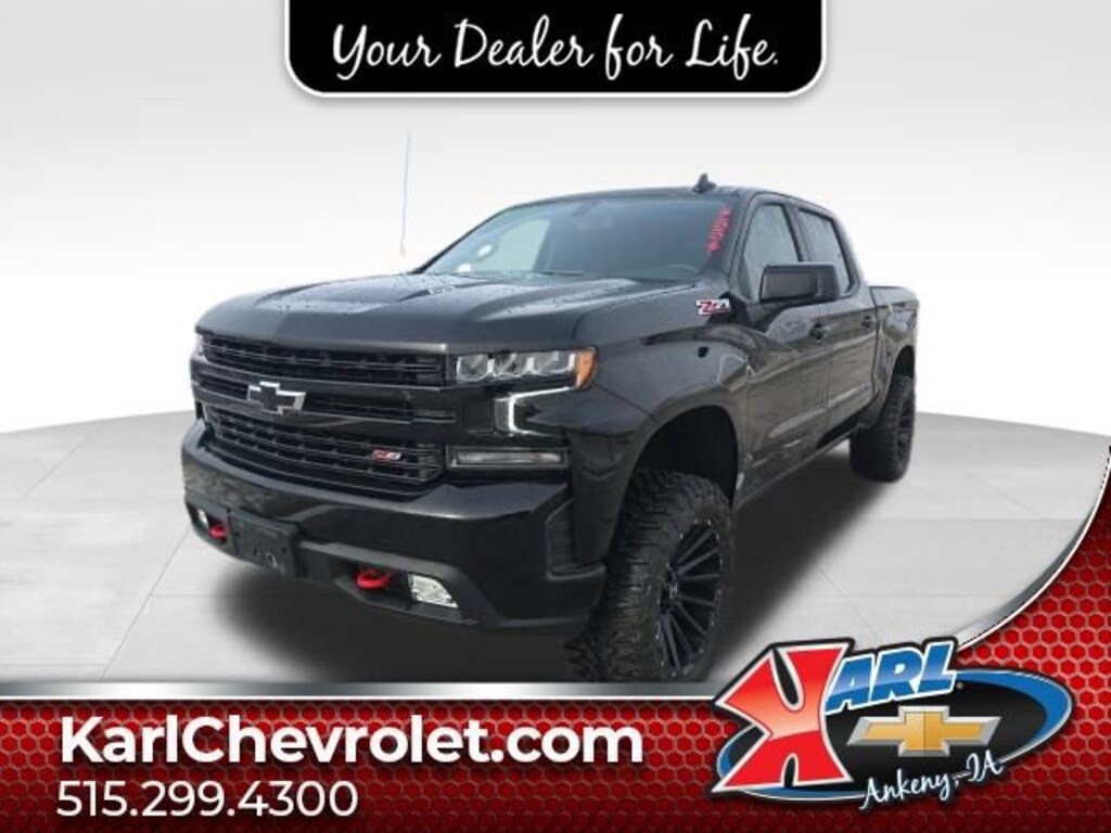 Used 2022 Chevrolet Silverado 1500 LTD LT Trail Boss Truck Crew Cab