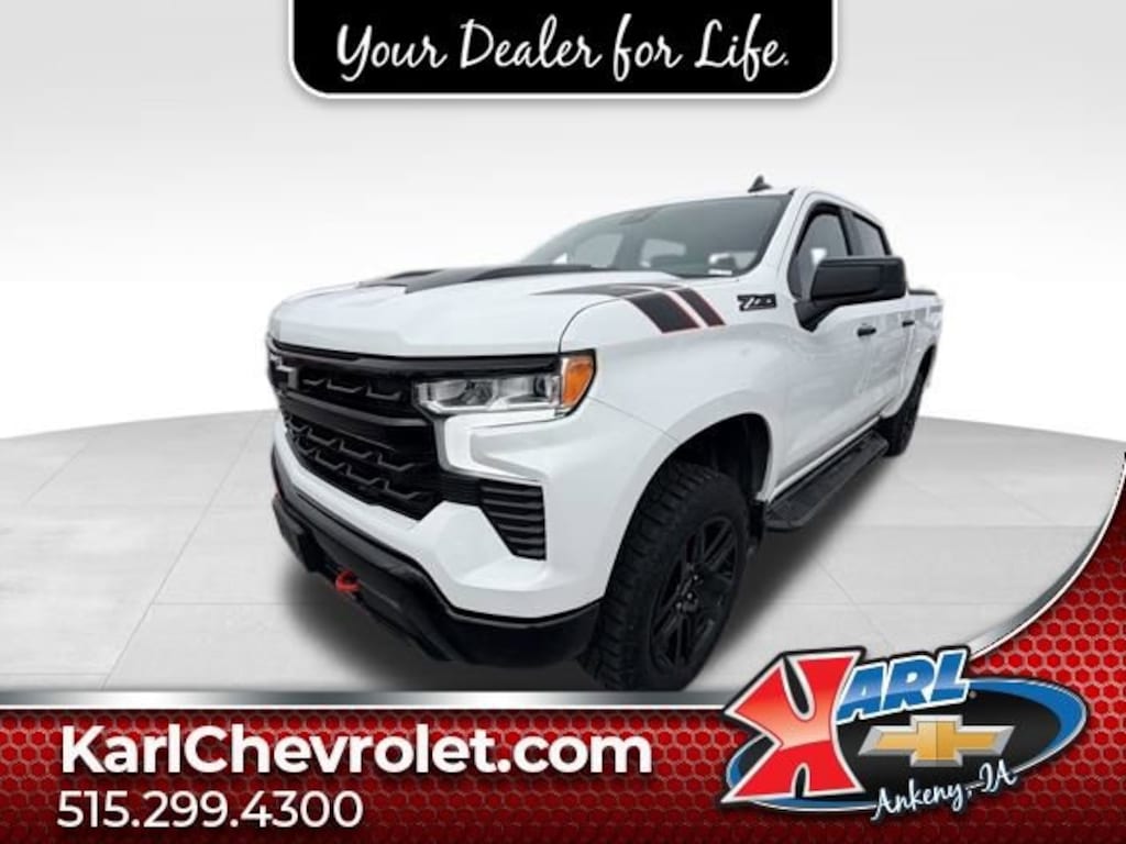 Used 2024 Chevrolet Silverado 1500 LT Trail Boss Truck Crew Cab