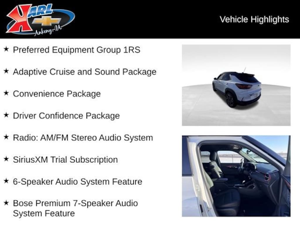 Used 2025 Chevrolet Trailblazer RS SUV