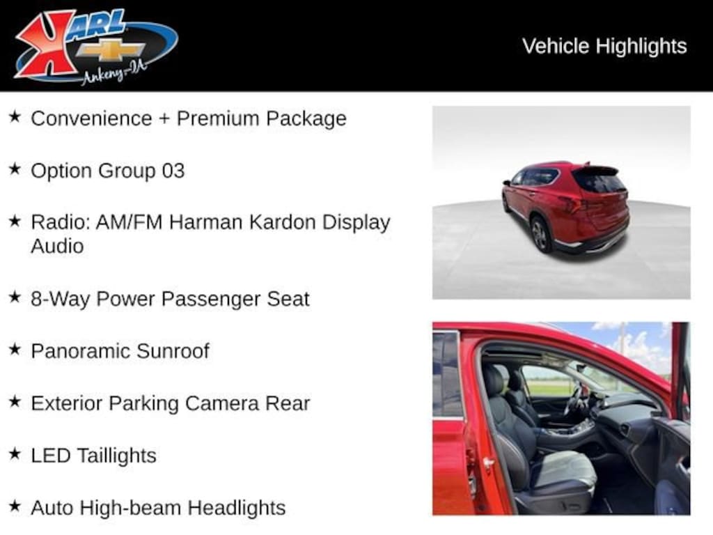 Used 2022 Hyundai Santa Fe SEL SUV