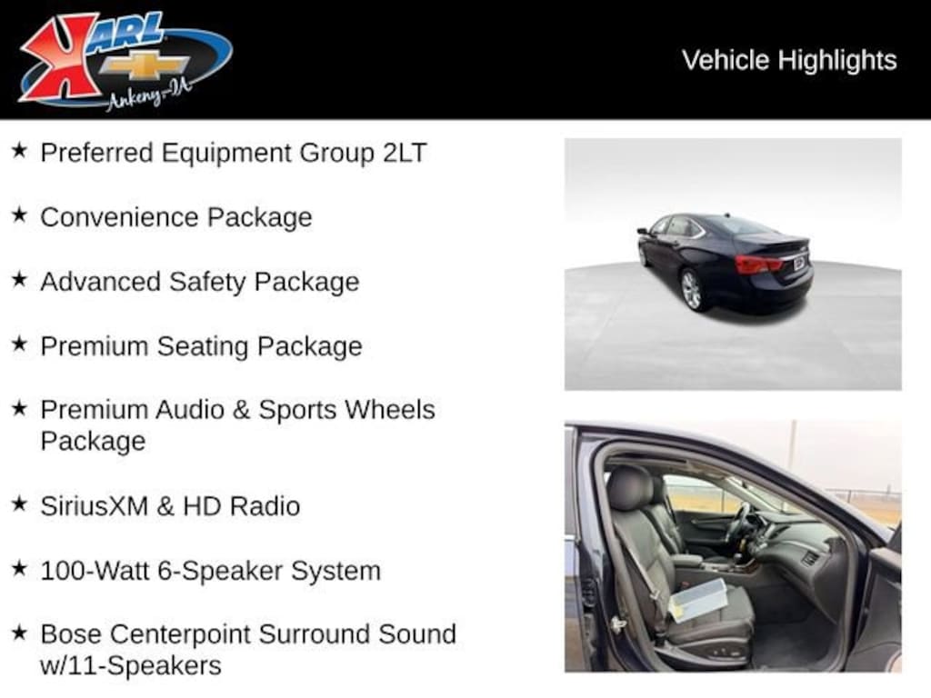 Used 2014 Chevrolet Impala LT Car