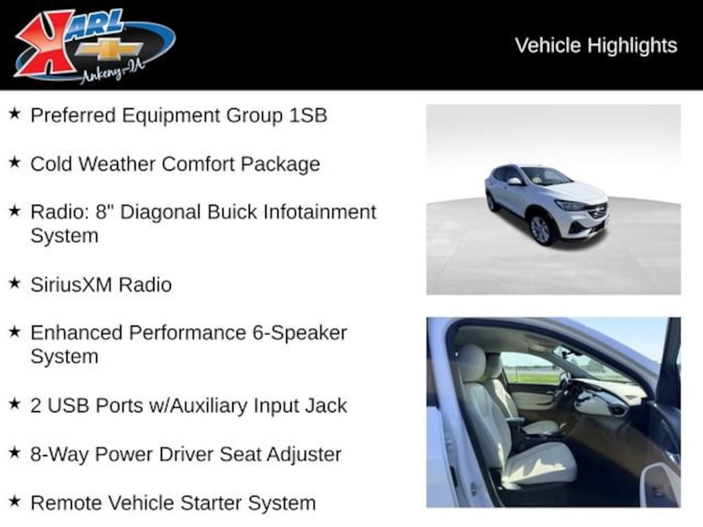 Used 2021 Buick Encore GX Preferred SUV