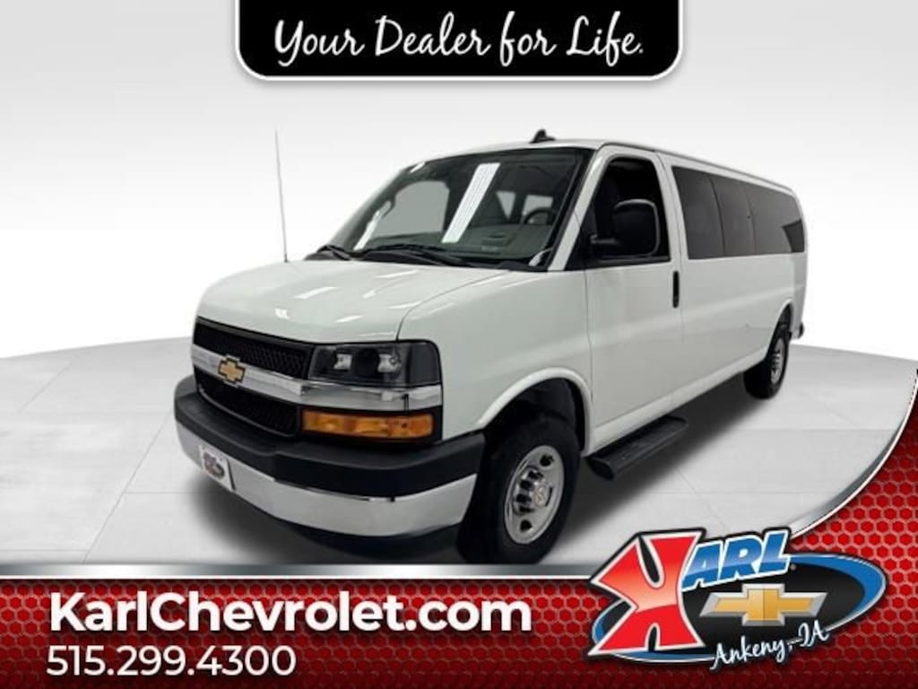 Used 2025 Chevrolet Express Passenger 1LT Van