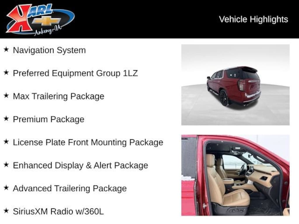 Used 2021 Chevrolet Tahoe Premier SUV