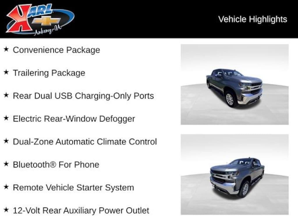 Used 2021 Chevrolet Silverado 1500 LT Truck Crew Cab