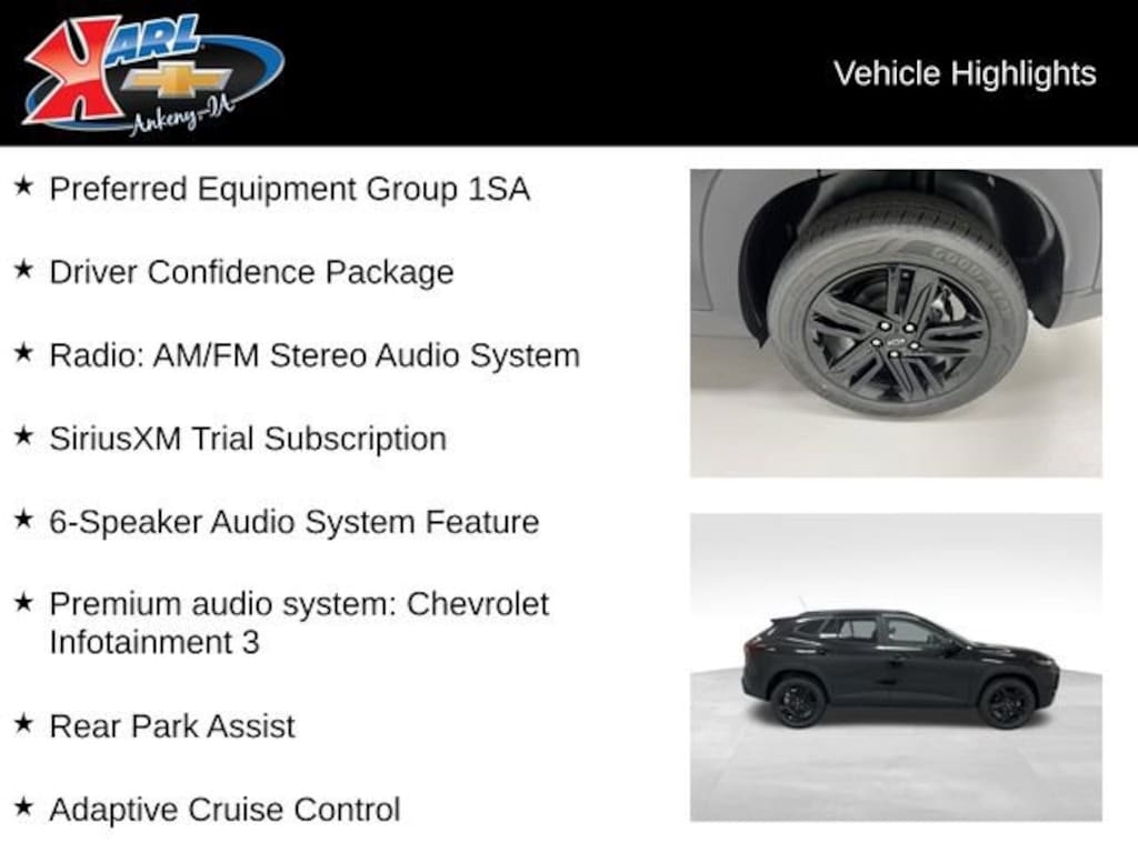 New 2026 Chevrolet Trax Activ SUV