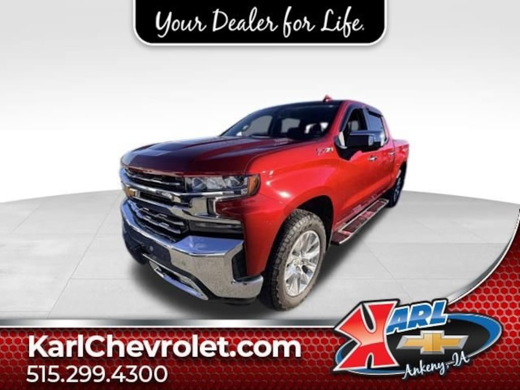 Used 2021 Chevrolet Silverado 1500 LTZ Truck Crew Cab