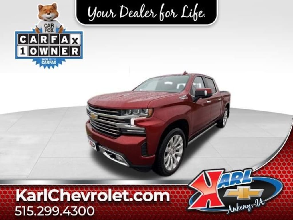 Used 2021 Chevrolet Silverado 1500 High Country Truck Crew Cab