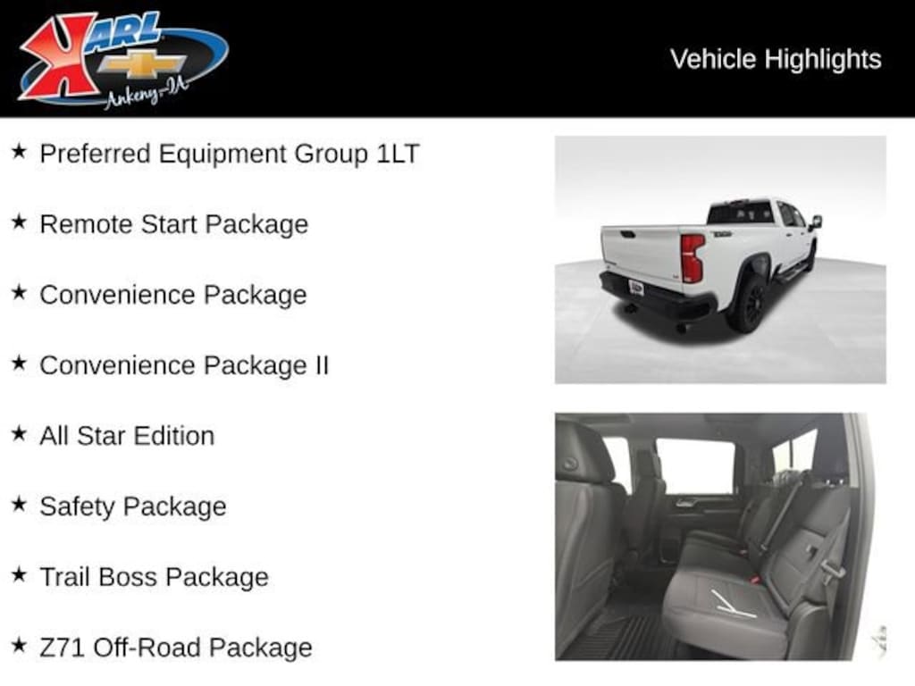New 2026 Chevrolet Silverado 2500 HD LT Truck Crew Cab