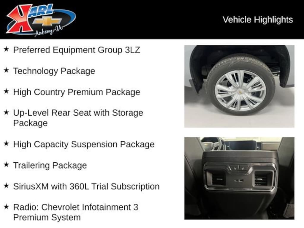 New 2026 Chevrolet Silverado 1500 High Country Truck Crew Cab