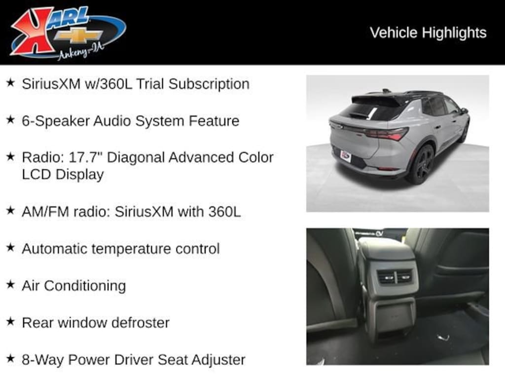 New 2026 Chevrolet Equinox EV RS SUV