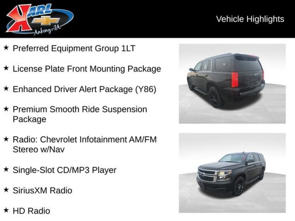 Used 2019 Chevrolet Tahoe LT SUV