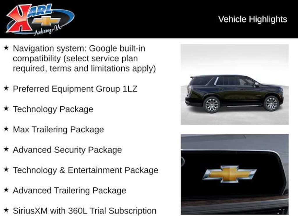 New 2026 Chevrolet Tahoe Premier SUV