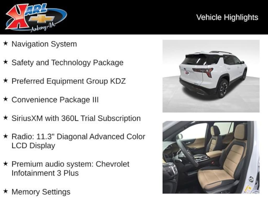 New 2026 Chevrolet Equinox Activ SUV