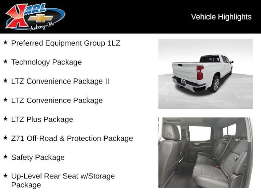 New 2026 Chevrolet Silverado 1500 LTZ Truck Crew Cab