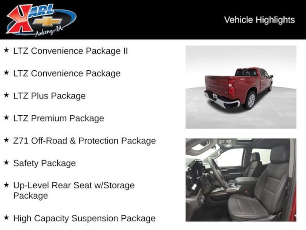 New 2026 Chevrolet Silverado 1500 LTZ Truck Crew Cab