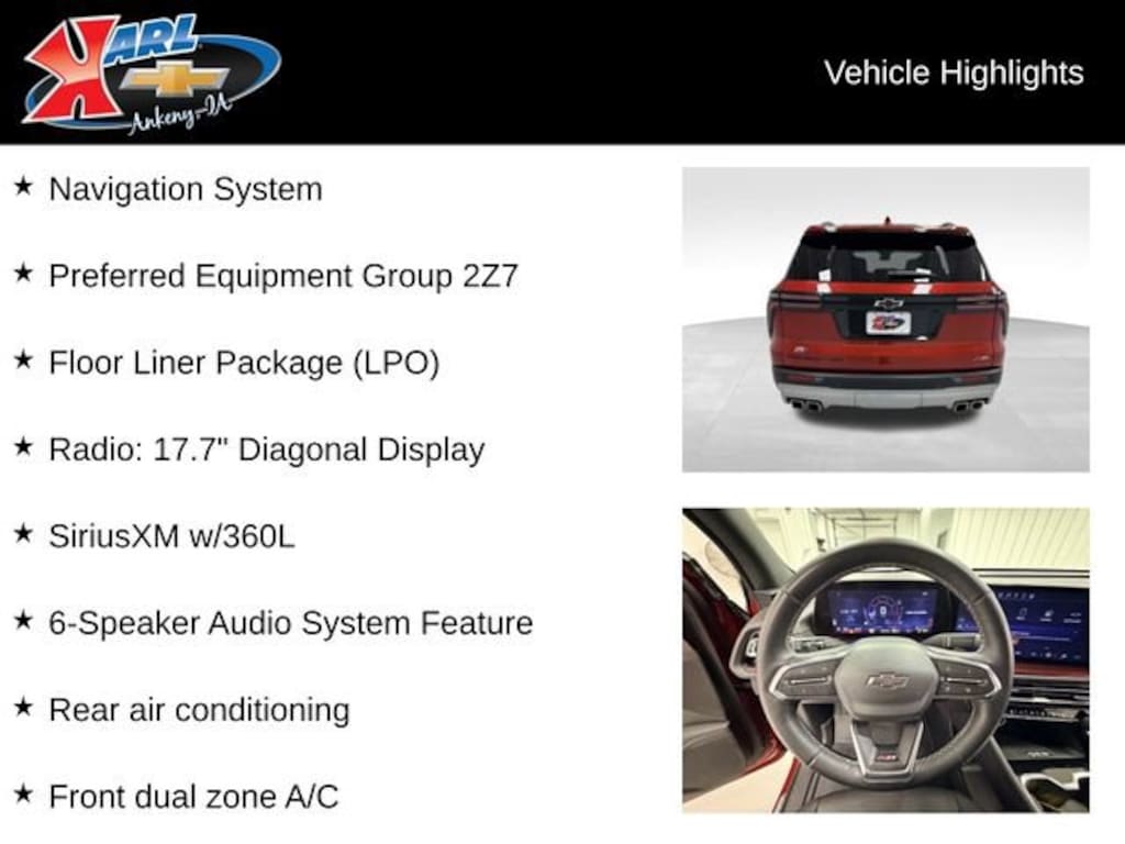 Used 2024 Chevrolet Traverse Z71 SUV