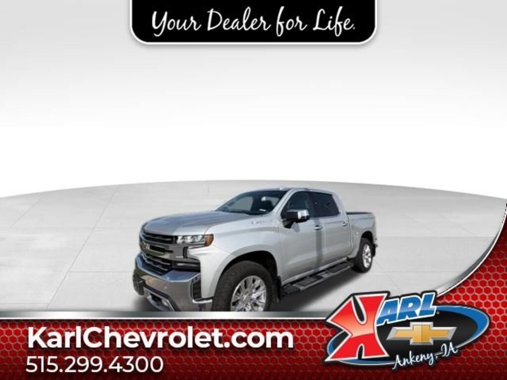 Used 2021 Chevrolet Silverado 1500 LTZ Truck Crew Cab