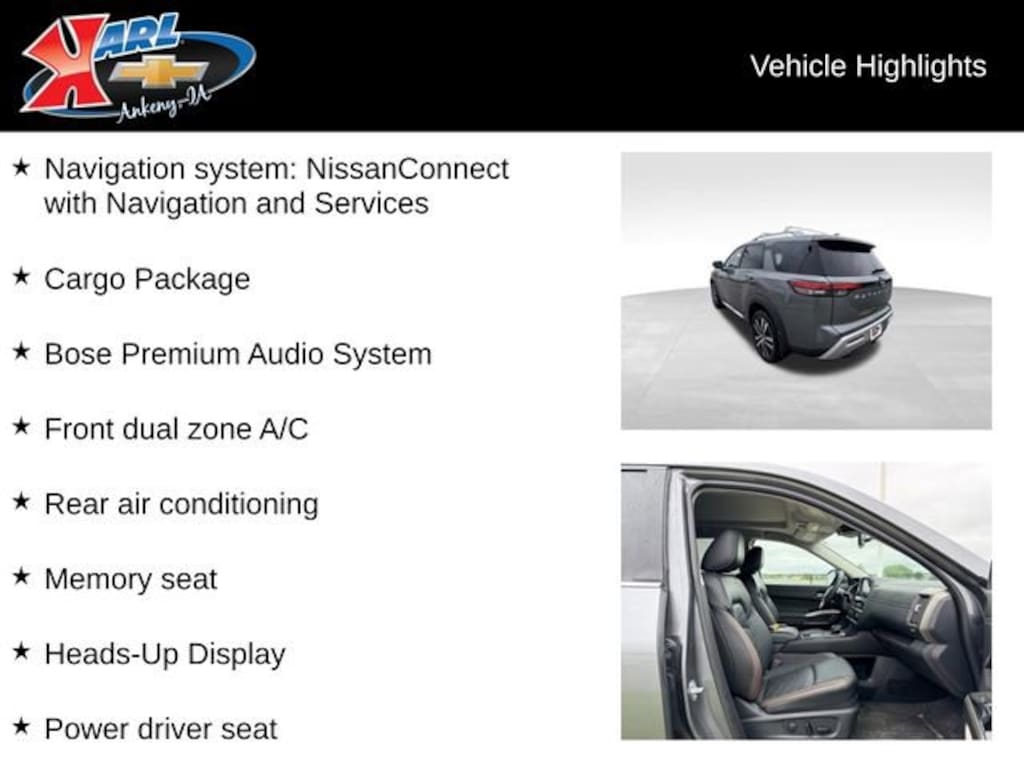 Used 2025 Nissan Pathfinder Platinum 4WD SUV