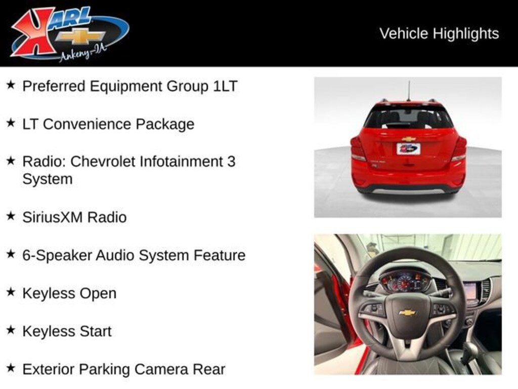 Used 2020 Chevrolet Trax LT SUV