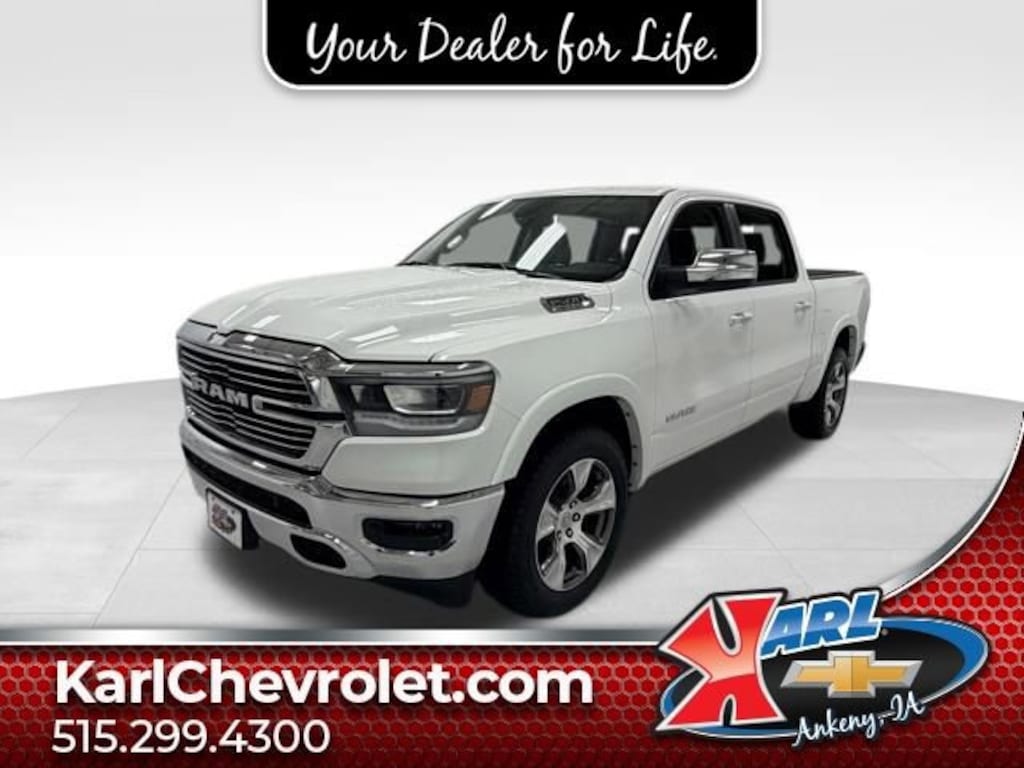 Used 2020 Ram 1500 Laramie Crew Cab 4x4 57 Box Truck Crew Cab