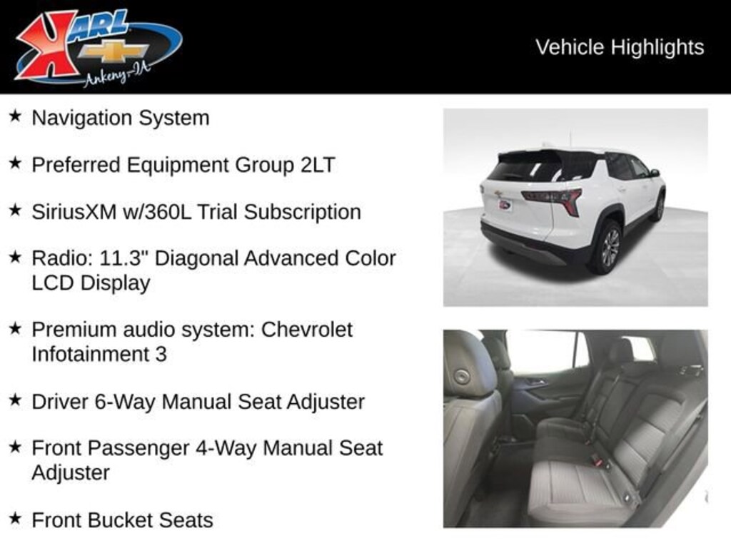 New 2026 Chevrolet Equinox LT SUV