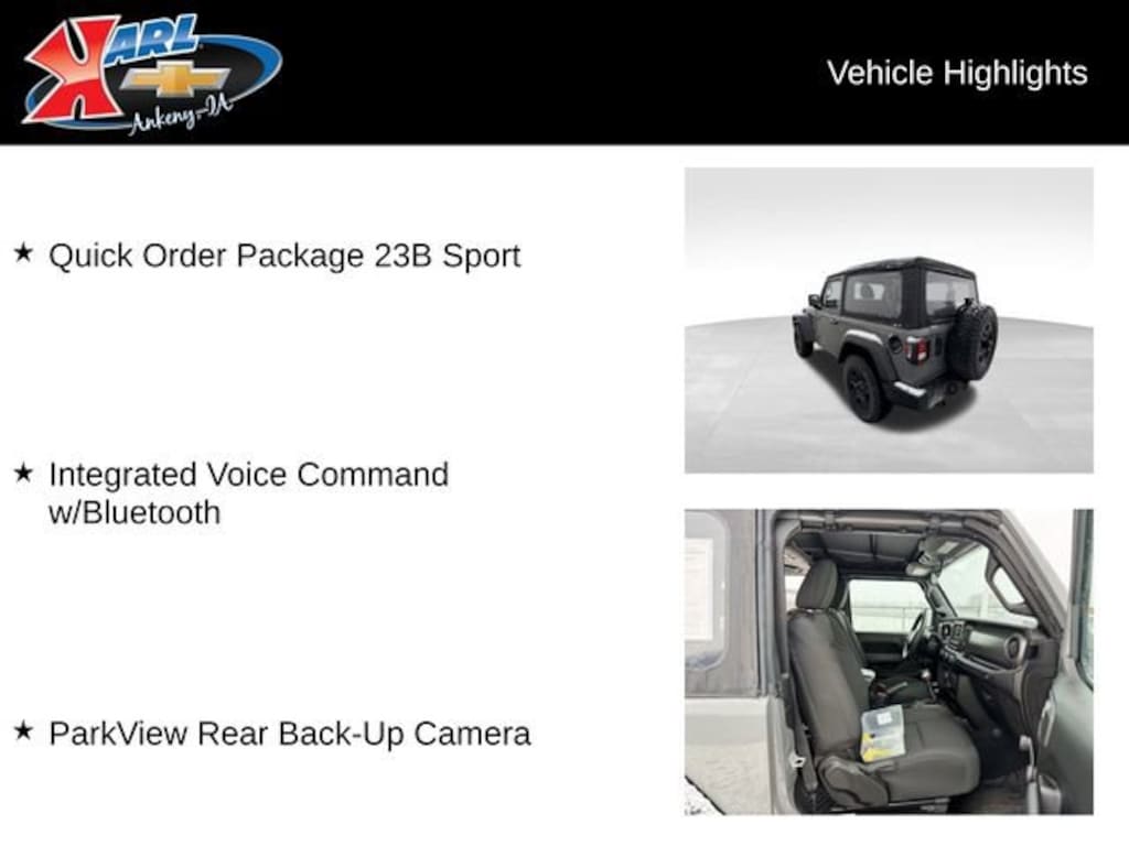 Used 2022 Jeep Wrangler Sport SUV