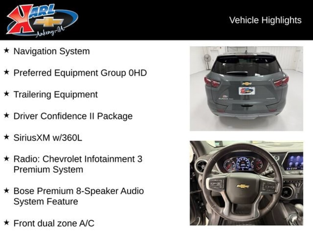 Used 2020 Chevrolet Blazer Premier SUV