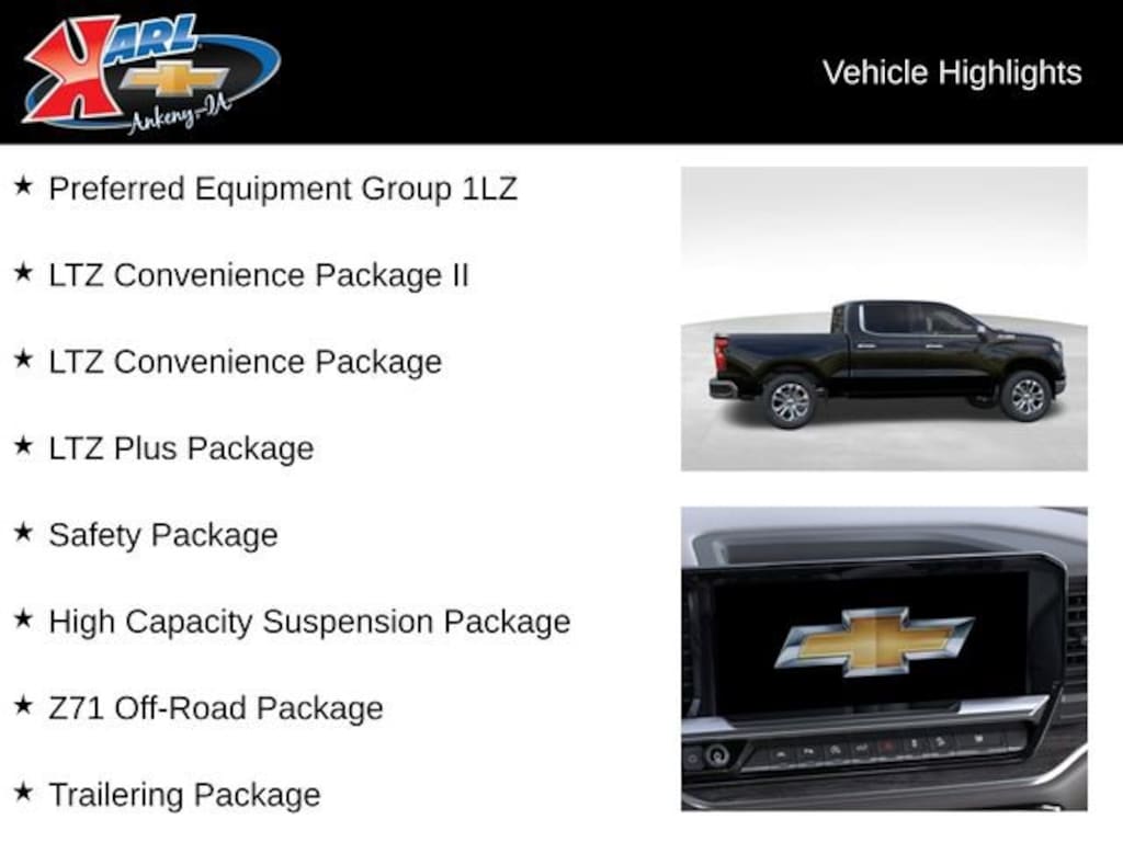 New 2026 Chevrolet Silverado 1500 LTZ Truck Crew Cab