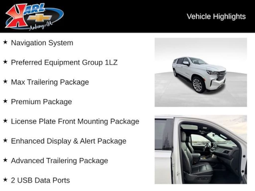 Used 2021 Chevrolet Suburban Premier SUV