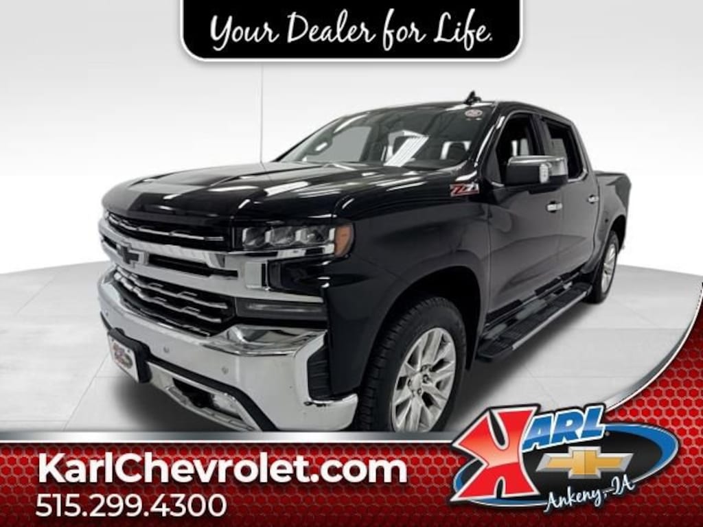 Used 2020 Chevrolet Silverado 1500 LTZ Truck Crew Cab