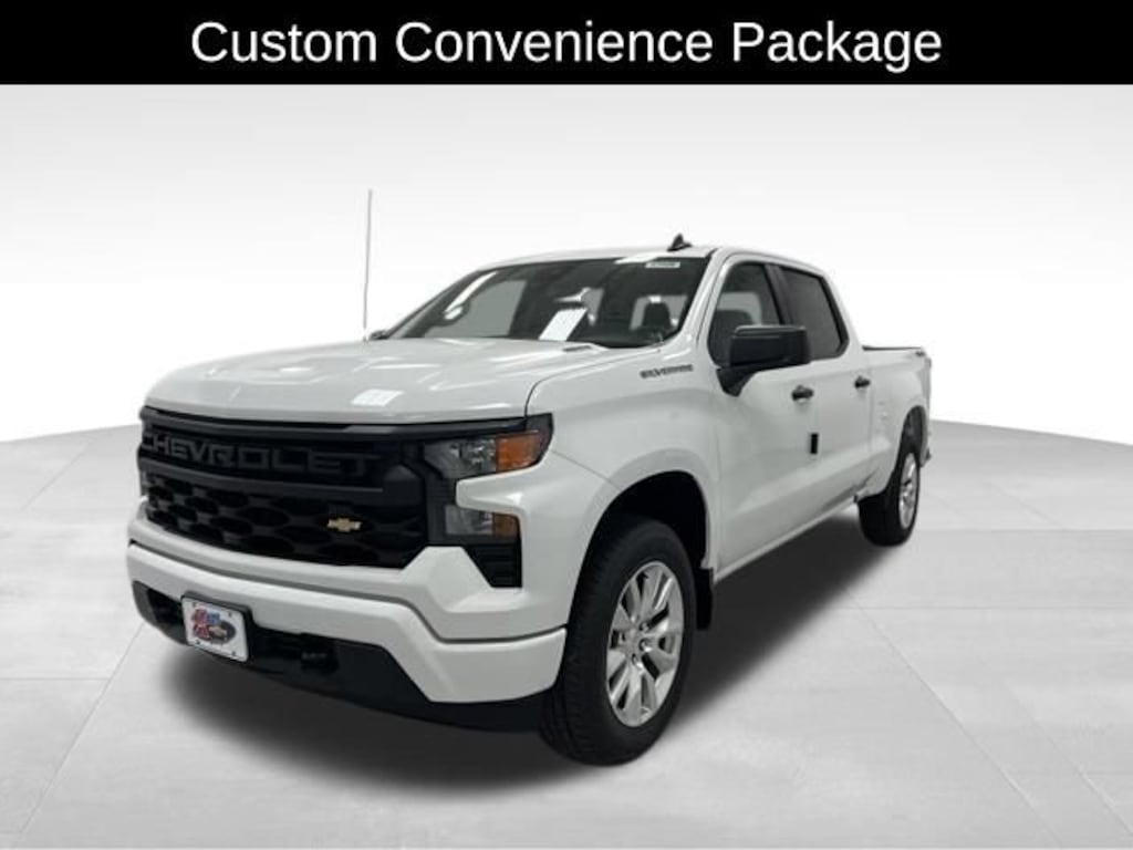 New 2026 Chevrolet Silverado 1500 Custom Truck Crew Cab
