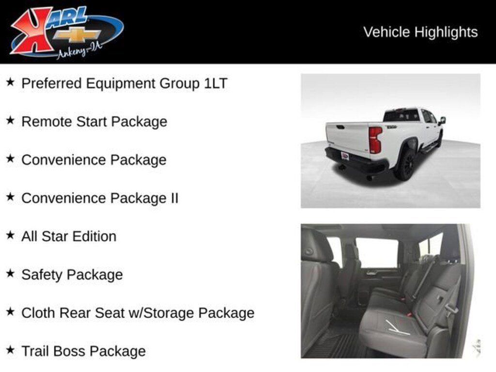 New 2026 Chevrolet Silverado 2500 HD LT Truck Crew Cab
