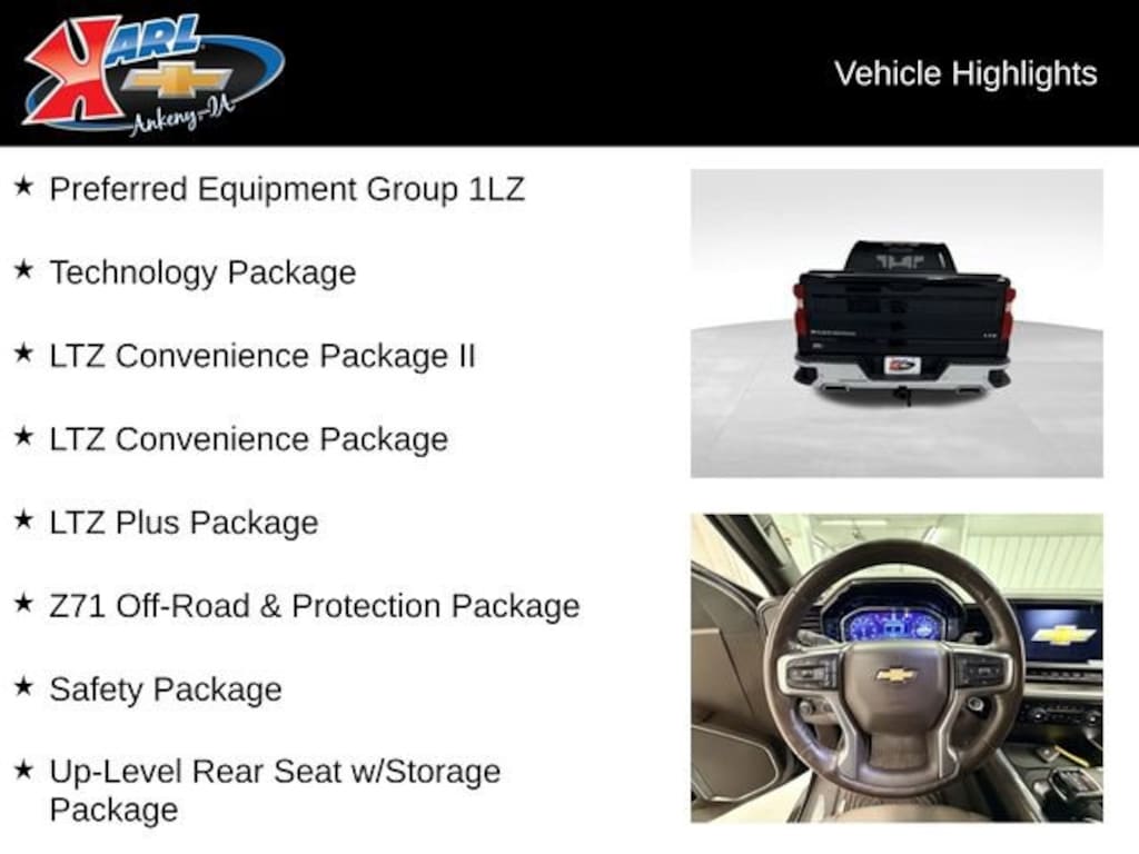 Used 2022 Chevrolet Silverado 1500 LTZ Truck Crew Cab