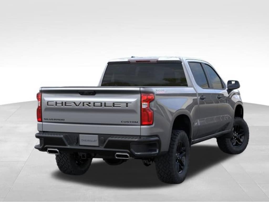 New 2026 Chevrolet Silverado 1500 Custom Trail Boss Truck Crew Cab