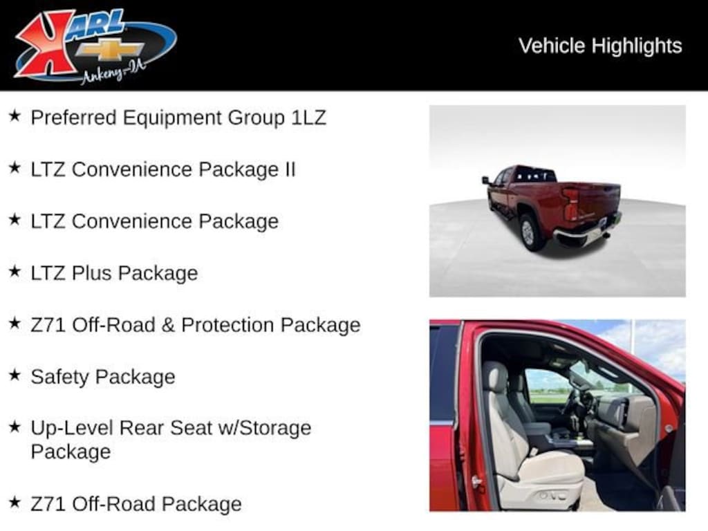 Used 2024 Chevrolet Silverado 2500 HD LTZ Truck Crew Cab