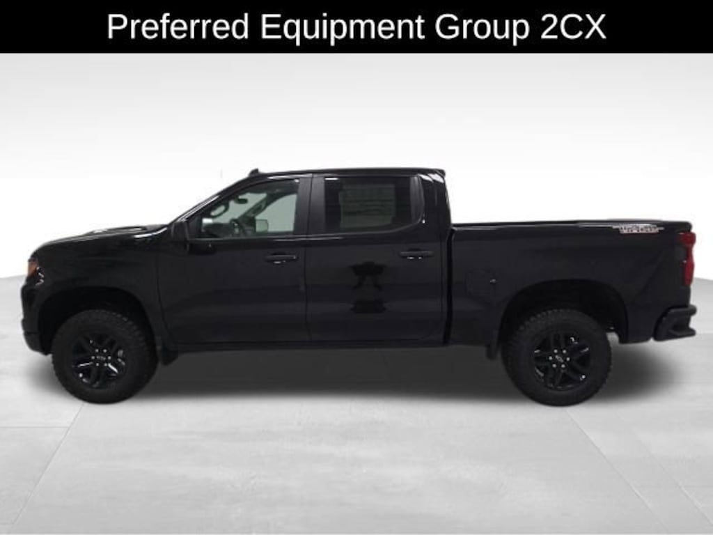 New 2026 Chevrolet Silverado 1500 Custom Trail Boss Truck Crew Cab