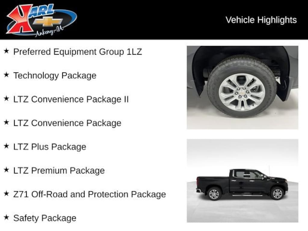 New 2026 Chevrolet Silverado 1500 LTZ Truck Crew Cab