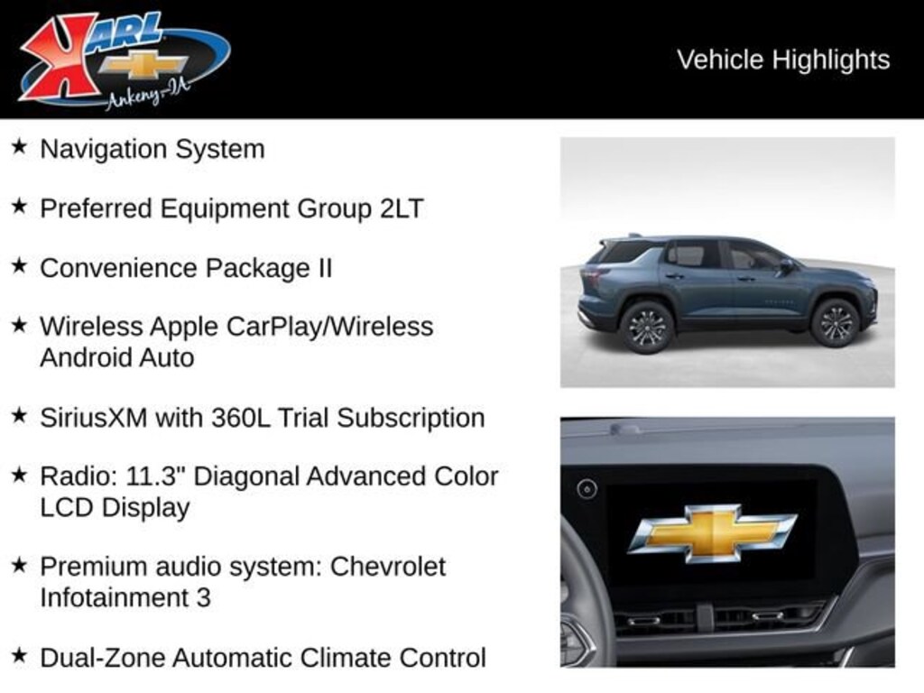 New 2027 Chevrolet Equinox AWD LT SUV