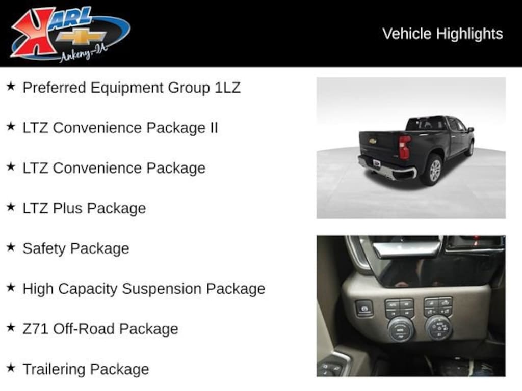 New 2026 Chevrolet Silverado 1500 LTZ Truck Crew Cab